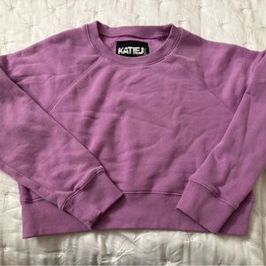 Katie J NYC Lavender Sweatshirt